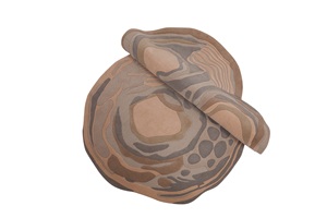 Tapis de prière INDIAN RUG Urban Oasis - Laine de Nouvelle-Zélande, écologique, antidérapant, design moderne - Product Image 4