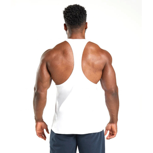 Chaleco Personalizado para Hombre, Talla Grande, Estilo Urbano, Cuello Redondo, Secado Rápido, Transpirable, Color Sólido, Algodón y Elastano, Duradero - Product Image 2