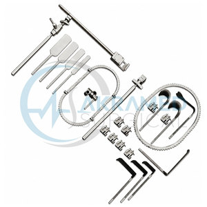 Système de rétracteur Bookwalter de haute qualité, ensemble complet, instruments chirurgicaux en acier inoxydable avec boîte en bois - Product Image 5