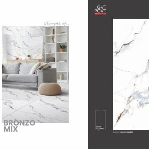 Carreaux de porcelaine brillants de haute qualité, grand format 600x1200, pour sols et murs, pour villas, appartements, hôtels et usage commercial - Product Image 1