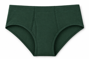 Calzoncillos de punto para hombre, 100% algodón premium, sin costuras, de tiro medio, con logo personalizado en la cintura - Product Image 3
