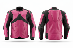 Vêtements de sécurité tendance, veste en cuir pour moto, armure de protection pour la conduite, respirante, rembourrée CE, coupe-vent, vestes de moto - Product Image 6