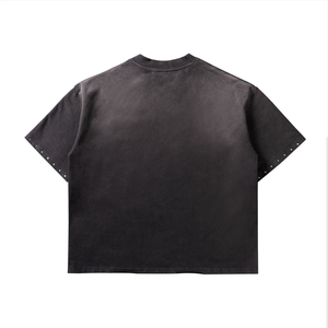 Men's <b>Black</b> Short Sleeve T-Shirt O-Neck Regular Fit Solid Color Casual Jersey Knit Cotton Top - Product Image 1