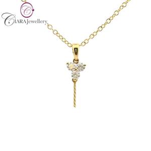 Venta al por Mayor Directa de Fábrica, Estilo Moderno, Oro Sólido de 18K, Oro Rosa, Oro Blanco/Amarillo, Calidad G/VS, Diamante Natural Real, Perla, Regalo - Product Image 1