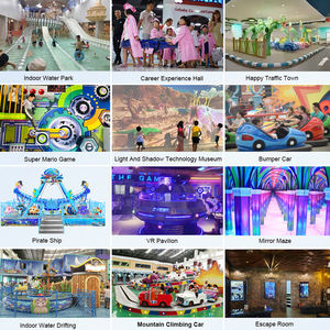 Équipement de centre de jeux intérieur Flyfun, aire de jeux intérieure commerciale avec parcours ninja, trampoline <span class=keywords><strong>et</strong></span> jeux d'arcade pour centre commercial <span class=keywords><strong>et</strong></span> FEC - Product Image 5