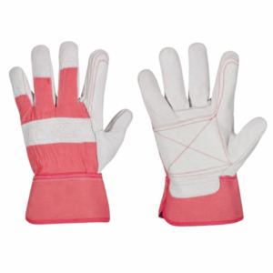 Gants de rigueur canadiens personnalisables en cuir de vachette grainé durable, avec manchette de sécurité lisse, résistants aux épiques, construction renforcée, souples, certifiés CE - Product Image 5