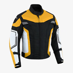Chaqueta de Motociclismo, Traje de Motocross de Verano, 100% Poliéster, Cierre de Cremallera Ajustable, Ropa Exterior Protectora - Product Image 1
