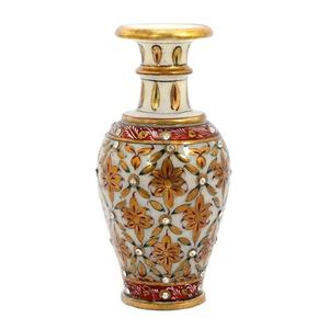 Vase imprimé de fleurs de haute qualité pour la décoration intérieure finition brillante Vase à fleurs en céramique salon décoration intérieure - Product Image 1