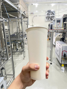 แก้วกระดาษแบบใช้ครั้งเดียวสำหรับเครื่องดื่ม รับทำโลโก้ตามสั่ง ขนาด 10/16/20/24 ออนซ์ สำหรับกาแฟและเครื่องดื่มร้อน - Product Image 4