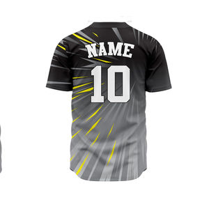 Uniforme de baseball pour équipe de jeunes entièrement personnalisé, sublimé, avec logo brodé, maillot de baseball et uniforme de baseball vierges - Product Image 6