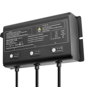 Caricabatterie Marino Intelligente a 3 Banchi 5A 12V Impermeabile IP68 per Barche con Batterie agli Ioni di Litio - Product Image 1