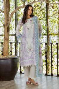 Robes de printemps de haute qualité pour femmes, ensembles 2 et 3 pièces, robes en tissu lawn, grandes tailles, tenues décontractées, autres robes, style pakistanais et punjabi pour femmes - Product Image 4