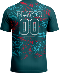 Ensemble de maillots de football pour jeunes 2025, bon prix, vente en gros, manches courtes, découpe automatisée, service OEM pour les maillots de football pour hommes - Product Image 2