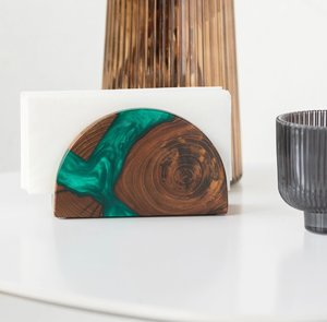 Porte-serviettes en bois et résine le plus vendu pour les tables de cuisine, les comptoirs de salle à manger, les cafés et les restaurants, à prix raisonnable - Product Image 6