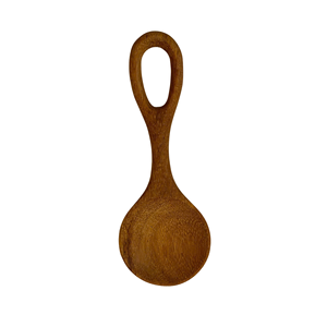 Cuchara de Té de Madera, Diseño Vintage, Mango Largo, Duradera, Ecológica, Chapada en Oro, Pulido Espejo, Capacidad de 10 ml, Utensilio de Cocina - Product Image 1