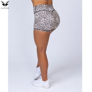 2026 Solid Color Good Supplier With Own Logo Highest Quality OEM Service Loose Fit High Waist Casual Running Yoga <b>Shorts</b> - Product Image 4