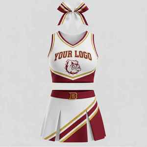 Uniformes de Animadoras sin Mangas de Diseño Nuevo OEM para Jóvenes, Estilo Moderno, Uniformes de Animadoras al por Mayor - Product Image 2