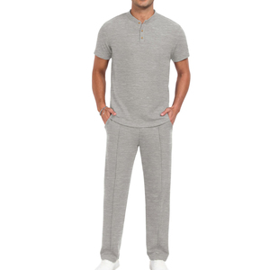 Ropa Deportiva para Gimnasio, Conjunto Deportivo de Dos Piezas en Felpa Técnica para Entrenamiento de Verano para Hombre, Superventas, MOQ Bajo - Product Image 3