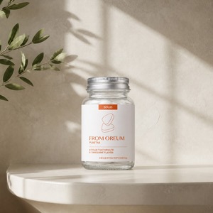 [FROM OREUM] Pasta de Dientes Sólida Ecológica para Huéspedes, Sabor Mandarina de Jeju, 60 Tabletas para Baño de Hotel - Product Image 4