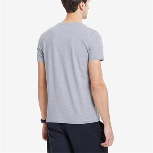 T-shirt décontracté d'été 100% coton, couleur unie, col rond, manches courtes, coupe classique, tissu jersey 180g, t-shirt vierge - Product Image 4