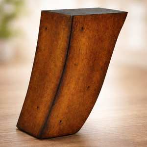 Wide Curved Solid Wood Furniture Legs <b>Sofa</b> Cabinet Feet Replacement Stable Durable Modern Style - Product Image 1