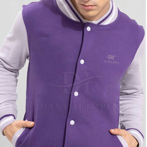 Vestes Letterman pour hommes grandes tailles, vêtements décontractés, vestes en laine Letterman pour hommes, fabriquées au Pakistan, vestes d'hiver pour hommes en stock - Product Image 6