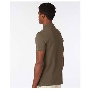 Diseños de verano para hombre Casual para Polo camiseta patrón sólido manga corta solapa botón ligero Jogging Tops para ropa de calle - Product Image 3