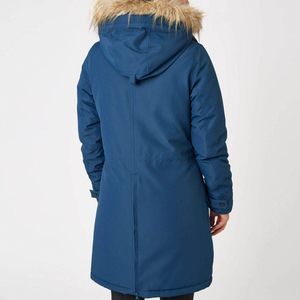 Chaqueta Parka Reversible Impermeable y Aislada para Mujer, Deportiva, con Capucha y Forro de Piel, a Prueba de Viento, Casual, Proveedor de Fábrica OEM ODM - Product Image 2
