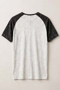 GYM ACTIVE <b>Raglan</b> <b>Sleeve</b> Casual <b>T</b>-<b>Shirt</b> Slim Fit Breathable Knitted Summer Men's Casual Golf for <b>T</b>-<b>Shirts</b> Washed Stand Collar - Product Image 6