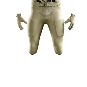 Uniforme de football américain performant en tissu polyester respirant, léger et confortable, conçu pour les équipes et les joueurs sportifs - Product Image 6