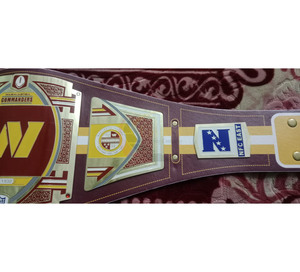 เข็มขัดแชมป์ CNC แบบกำหนดเองได้ น้ำหนักมาก สำหรับนักสู้ นักกีฬา ชกมวย เข็มขัดแชมป์ฟุตบอลแบบกำหนดเองได้ - Product Image 1