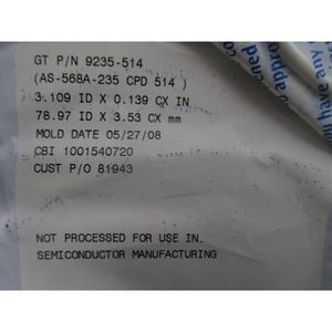 Chemraz 9235-514 O-RING, AS-568A-235 CPD 514 - Equipo y Piezas de Semiconductores de Confianza de Marca Global - Product Image 3