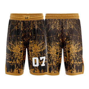 Pantalones Cortos de Baloncesto Personalizables de Alta Calidad con Logotipo del Equipo Delantero/Trasero, Tallas Grandes, Transpirables, de Secado Rápido, Ecológicos y Antibacterianos - Product Image 6