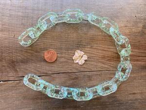 Cadena de eslabones de resina con forma de círculo para decoración del hogar. Personalización de eslabones de resina con variedad de colores para decoración del hogar al precio más bajo. - Product Image 6