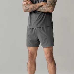 Pantalones Cortos Deportivos para Hombre, Nuevos, de Algodón y Poliéster, Casuales, Transpirables, de Secado Rápido, para Entrenamiento, Running y Gimnasio - Product Image 5