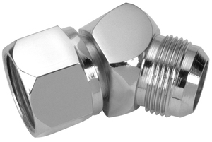 AOL - Raccords de tuyauterie en acier inoxydable chromé en laiton forgé de 10 mm - Product Image 4