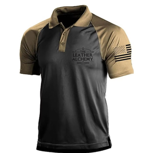 เสื้อโปโลสำหรับนักกีฬาผู้ชายระดับโปร เนื้อผ้าดรายฟิตประสิทธิภาพสูง ระบายความชื้นได้ดี สวมใส่สบาย ยืดหยุ่น เหมาะสำหรับออกกำลังกายที่ยิม - Product Image 1