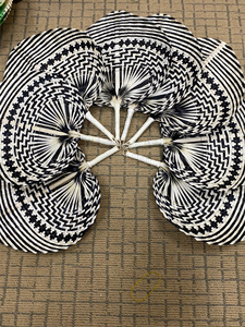 พัดไม้ไผ่ธรรมชาติ พัดพับได้ สำหรับคลายร้อนในฤดูร้อน ของขวัญ ของที่ระลึก ขายส่ง ผู้ผลิตพัดไม้ไผ่ทำมือ - Product Image 2