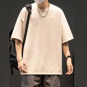 Camiseta de Hombre Personalizada con Logotipo, Hombros Caídos, Corte Holgado, 100% Algodón, Ecológica, de Secado Rápido, 350 Gsm, Estampada - Product Image 3