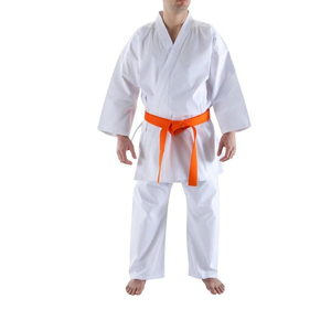 Martial Arts Training Suit for Judo and Karate: Adult & <b>Kids</b> Cotton Gi with <b>Belt</b> - Product Image 5