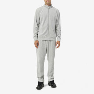 Customized Casual Wear Men Regular Fit Hooded Solid <b>Tracksuit</b> Drawstring Sports Set 100% Quality Warm Winter Jogging Breathable - Product Image 1