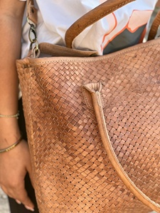 Premium Genuine Leather Fringe Handbag for Women – Vintage Boho Style Shoulder <b>Bag</b> with Tassels & <b>Studded</b> Detail - Product Image 3