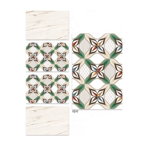 300X450กันลื่นพื้นผิวกระจกด้านมันวาวตกแต่งกระเบื้องผนังเซรามิกกระเบื้องพอร์ซเลนสำหรับห้องน้ำการตกแต่งภายในที่ทันสมัย - Product Image 2