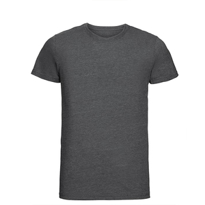 เสื้อยืดแขนสั้นสีแดงเบอร์กันดีสำหรับผู้ชาย ผ้าฝ้าย 100% ทรงปกติ คอกลม ผ้าเจอร์ซีย์ถัก สวมใส่สบายๆ - Product Image 3