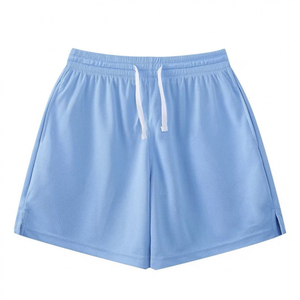 Shorts pour hommes en maille respirante, coupe-vent, à séchage rapide, style streetwear américain, avec cordon de serrage, pour le basketball, la course à pied et le jogging - Product Image 2
