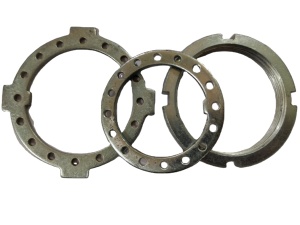 Écrou à bride de broche en acier inoxydable personnalisé finition polie écrou hexagonal zingué pour usage automobile industriel prix d'usine - Product Image 3