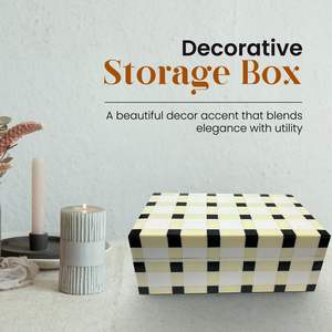 Caja de Madera Decorativa para el Hogar, Organizador Pequeño Ikigai, Caja para Guardar Manualidades, Recuerdos, Joyas y Objetos de Valor para Mujeres - Product Image 4
