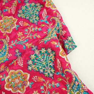 Tissu numérique teint en position, brodé, dentelle, maille à sequins, organza uni, anti-boulochage, poids moyen, pour robe de boutique et vêtements - Product Image 2