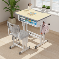 Mobilier en métal au design moderne du fournisseur chinois de haute qualité Ensemble de chaises de bureau bon marché pour la formation artistique des enfants pour les étudiants à l'école