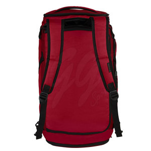 Sac de sport personnalisable noir, rouge, blanc, 600D, grande capacité 50-70L, impression de logo - Product Image 4